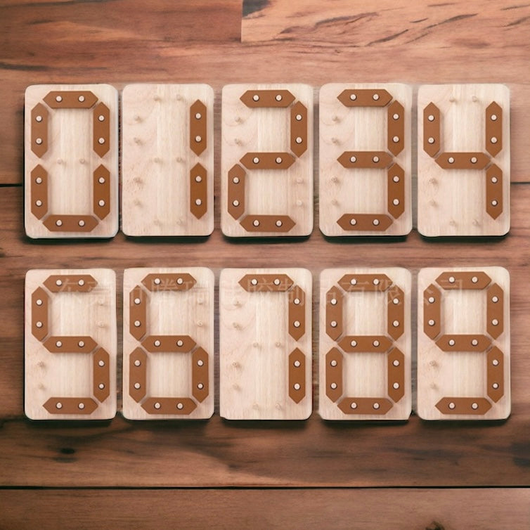 Montessori counting hot sale board