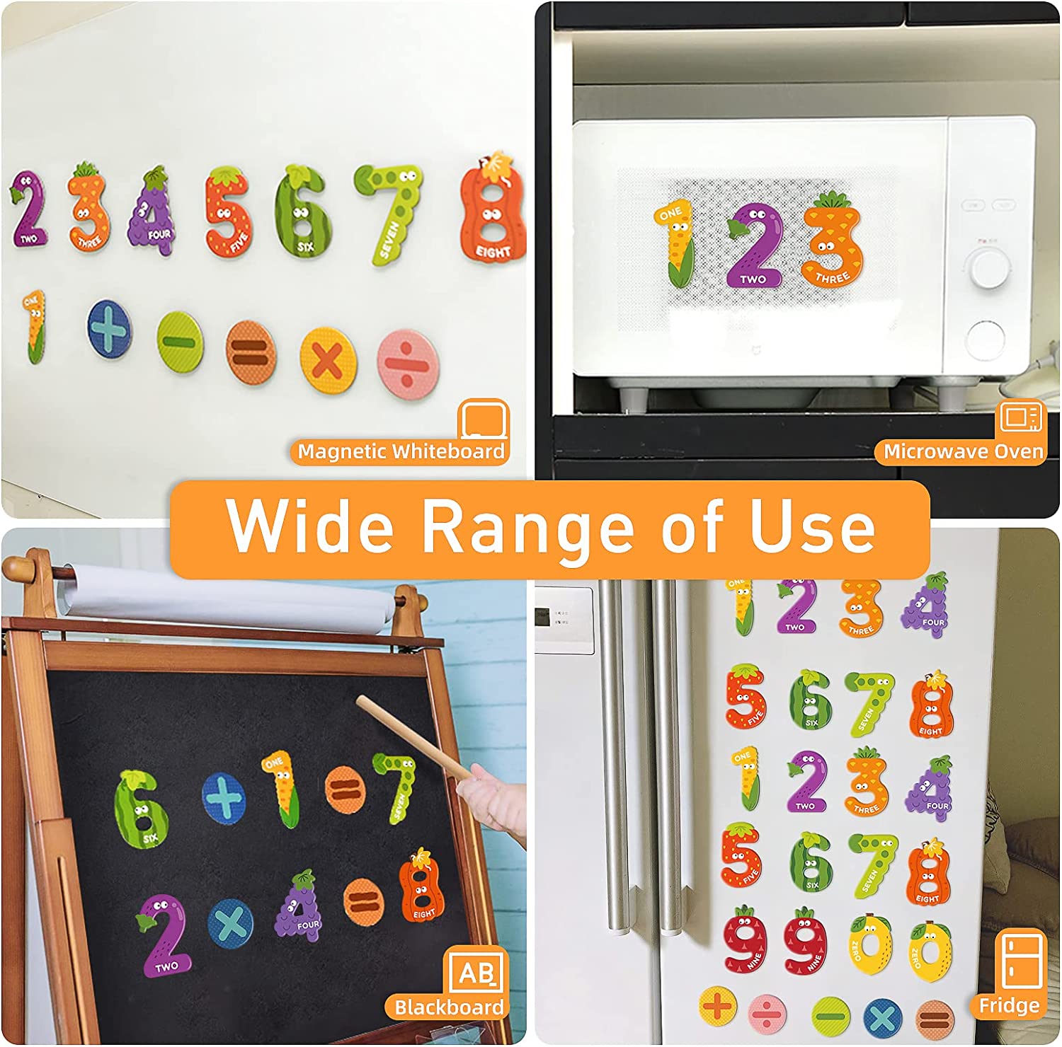 Mideer Magnetic Letters, Fridge Alphabets, Children Educational Toy for Early Learning