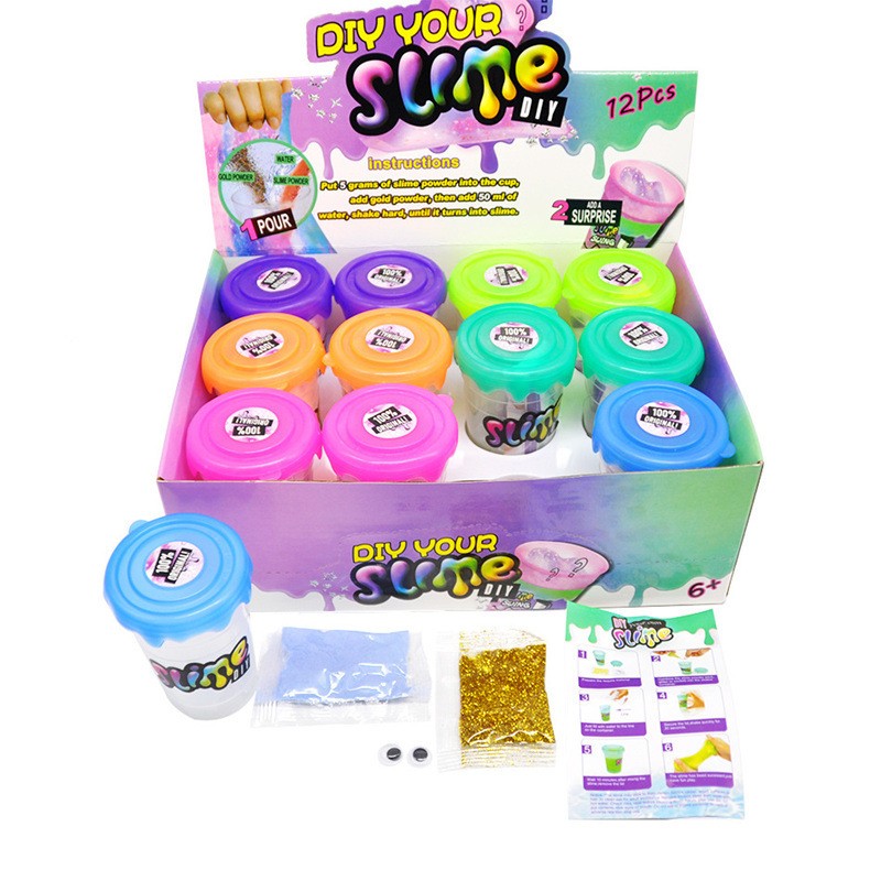 No Glue No Mess DIY Slime Kit , Children Art & Craft, STEM Toy