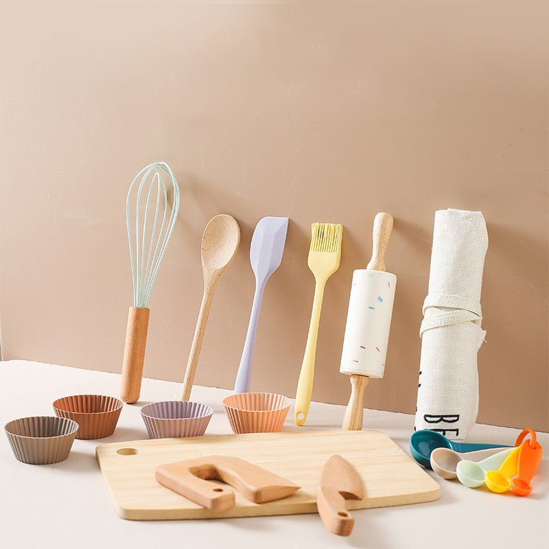 Children Real Complete Baking Set. Real or pretend play