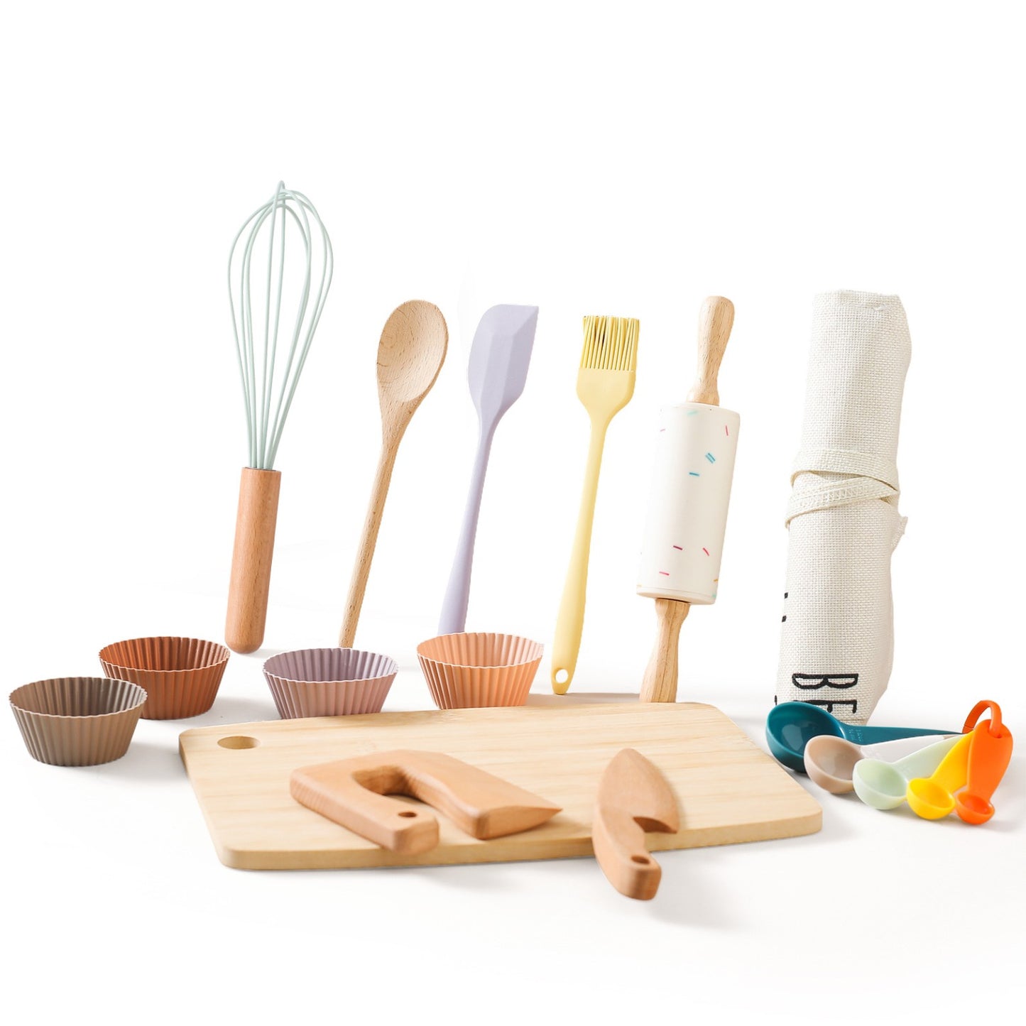 Children Real Complete Baking Set. Real or pretend play