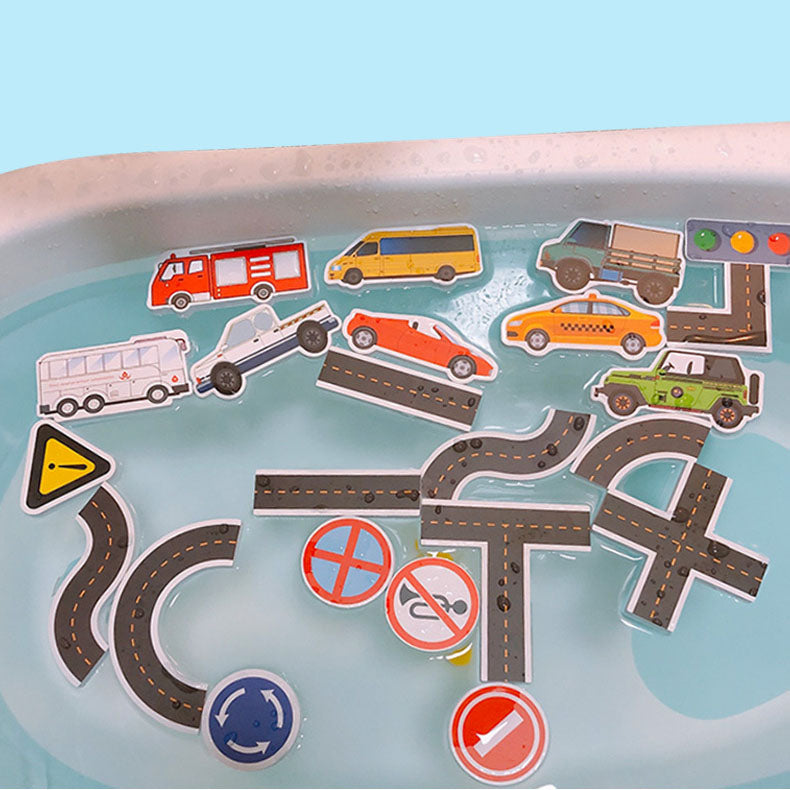 Bath Toys Wall Sticking Floating Pieces Bath time Fun