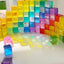 Acrylic Translucent Colour Cubes. Sensory Play with Light