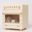 Cream Coloured Wooden Dish Washer. Kitchen Pretend Play Toy.