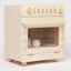 Cream Coloured Wooden Dish Washer. Kitchen Pretend Play Toy.