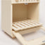 Cream Coloured Wooden Dish Washer. Kitchen Pretend Play Toy.