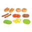 Hape Hamburgers and Hot Dogs. Kitchen Pretend Play Food Toy