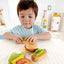 Hape Hamburgers and Hot Dogs. Kitchen Pretend Play Food Toy