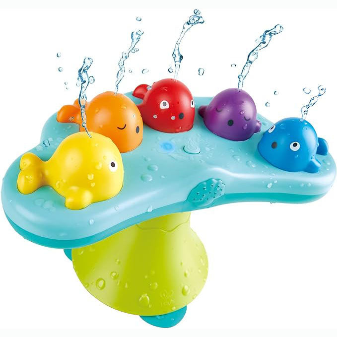 Hape Musical Whale Fountain Bath Toy 