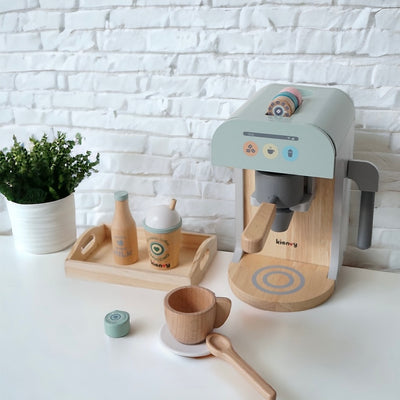 Korea Brand Kienvy Coffee Machine Set Kitchen Pretend Play