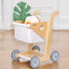 Kienvy Wooden Shopping Trolley Pretend Play Kitchen Toy