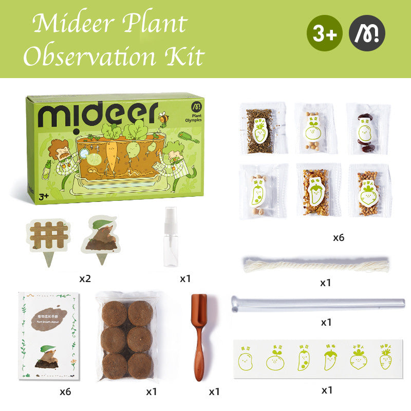 MiDeer Plant Observation Kit. Montessori Toy. Science Toy.