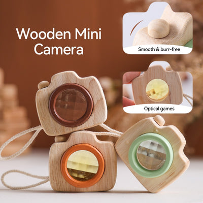 Mini Wooden Camera Party Favour