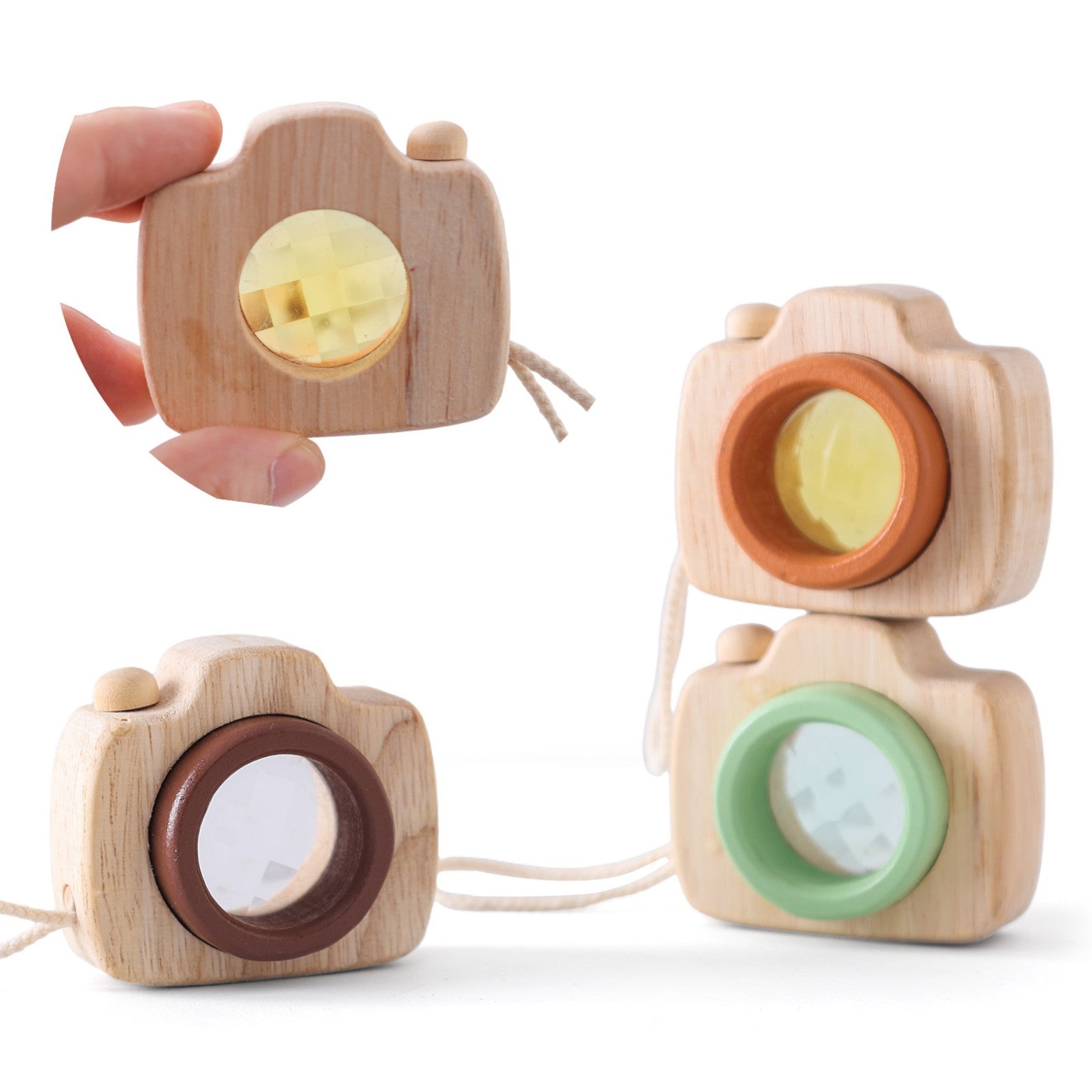 Mini Wooden Camera Party Favour