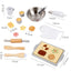 Wooden Cookie Baking Complete Kitchen Pretend Role Play Set