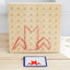 Wooden Rubber Band Shape Creation Board Montessori inspired