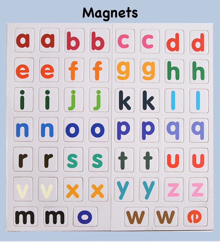 Spelling Educational Game Book with magnets and erasable marker