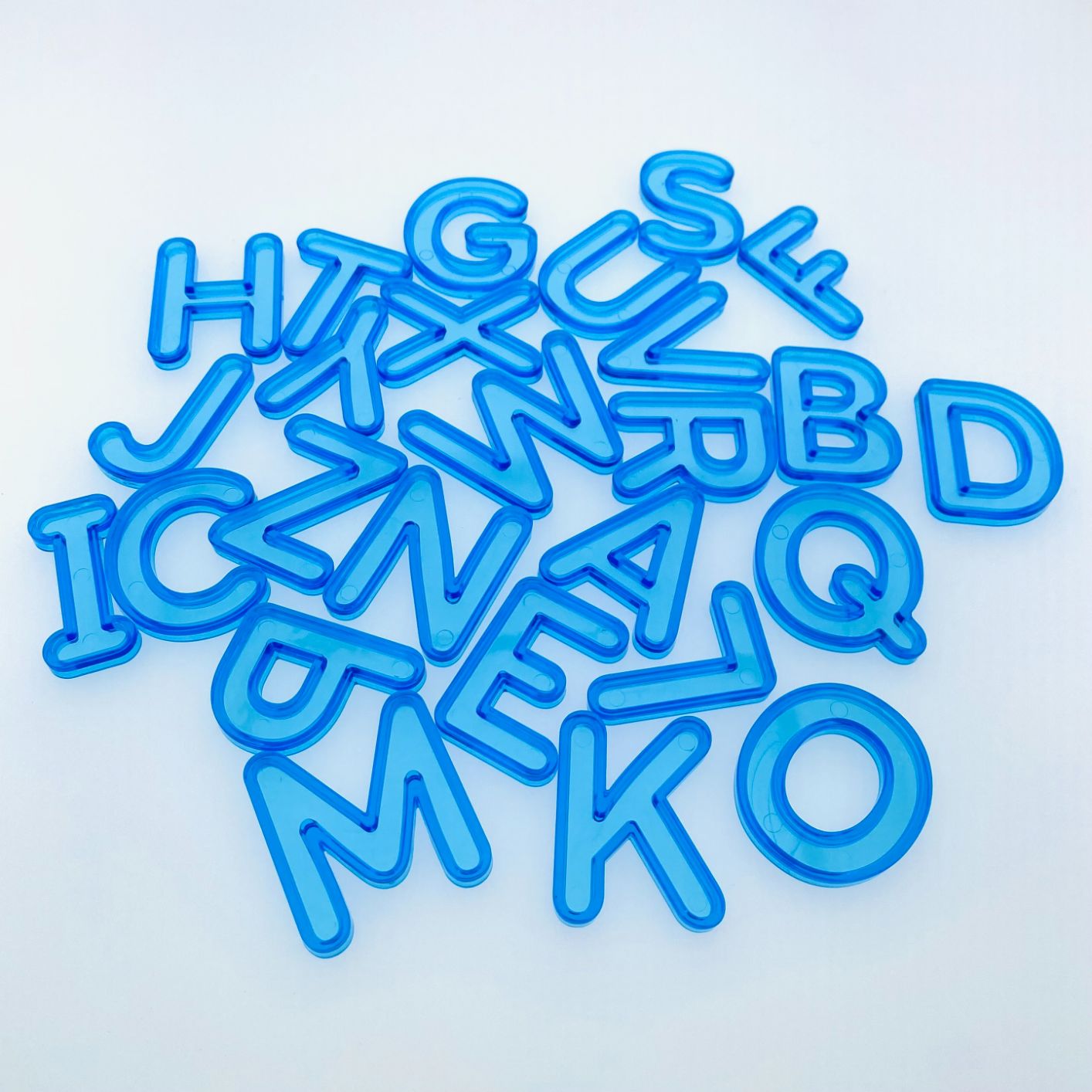 Translucent see through letters and numbers. Early Learning – Happi Bebe