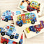 Wooden Big Block Toddler Jigsaw Puzzles Transportation theme