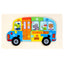 Wooden Big Block Toddler Jigsaw Puzzles Transportation theme