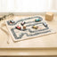 Wooden Travel on the Go Car Toy with Canvas Board Game Mat