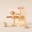 Wooden Expresso Coffee Maker Kitchen Pretend Play Toy