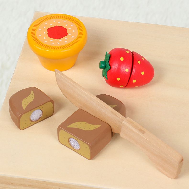 Velcro pretend hot sale play food