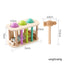 2-in-1 Wooden Ball Knocker and Piano Toy