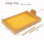 Wooden Sand Writing Kit with Tray. Montessori Learning Toy