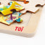 TOI Dinosaur Children 100pc Wooden Jigsaw Puzzle With Tray