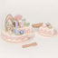 Wooden White Peach Birthday Cake Kitchen Pretend Play Food