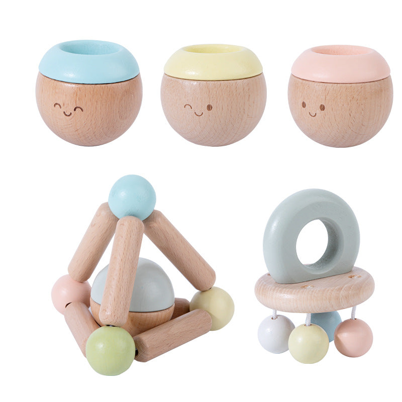 Baby wooden hot sale sensory toys